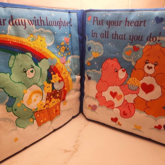 CARE BEARS 2004 CLOTH STORY BOOK! - Picture 2 of 5